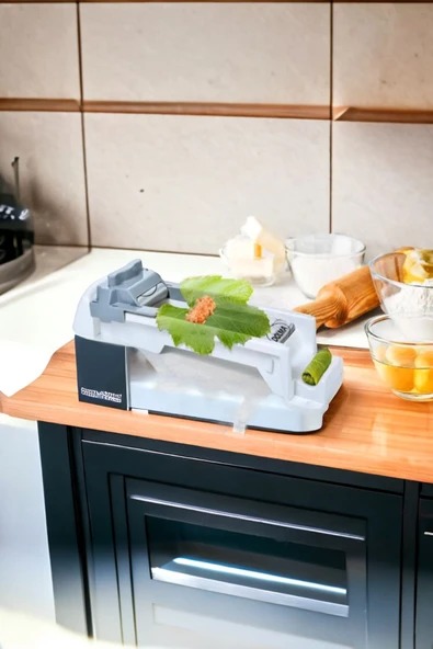 Akkoyunlu home Plastik Sarma Makinası Pratik Yaprak Sarma Makinası