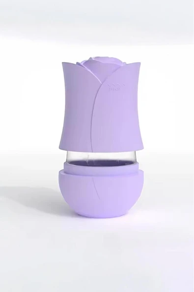 Akkoyunlu home Yüz Soğutucu Ve Temizleyici Göz,Yüz Masajı cilt bakım Silikon Buz Küpü Yüz Için Buzlu - 5