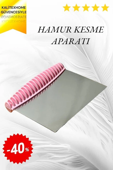 flyhome Çelik Hamur Kesme Spatulası