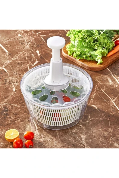 Akkoyunlu home Basmalı Sebze Meyve ve Salata Kurutucu 4.5 L Basmalı Sebze Kurutucu