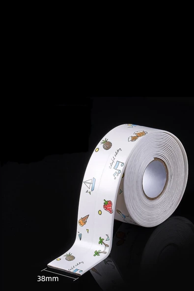 Akkoyunlu home Sızdırmaz Bant Banyo Küvet Mutfak Lavabo Su Sızdırmaz Bant Su Geçirmez Kenar Bandı - 2