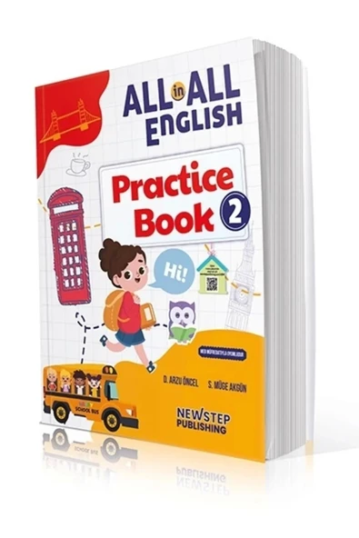 newstep publishing 2.SINIF ALL IN ALL WORKBOOK İNGİLİZCE KİTAP