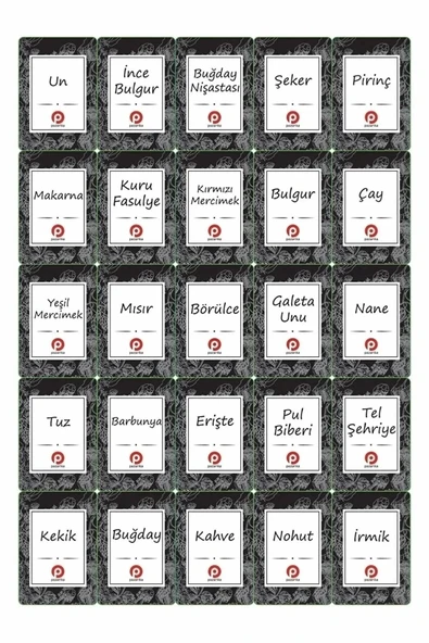 Akkoyunlu home 12'li Set Etiketli, Kırılmaz Kare Erzak Saklama Kabı Antrasit 4X 1,75 Lt/1,2 Lt/0,55 Lt - 3