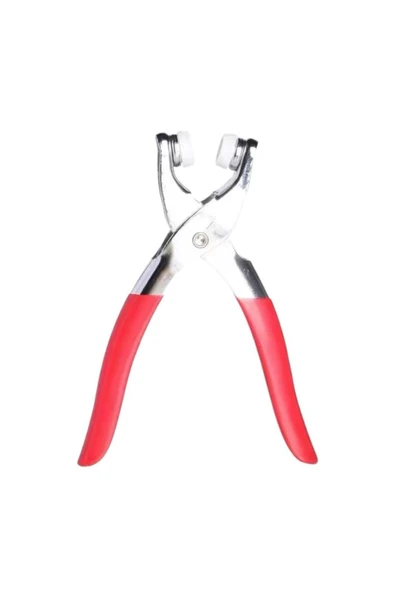 Akkoyunlu home 4 Uçlu Toka,Giyisi,Takma Aleti Metal Çıt Çıt Makinası Dört Kademe Vuruş Plastik Pense - 5