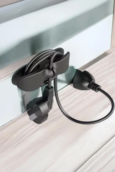 Akkoyunlu home Kablo Tutucu  Düzenleyici, Kablo Sarıcı Airfrey ,Mikser, Blender Yapıştırmalı - 3