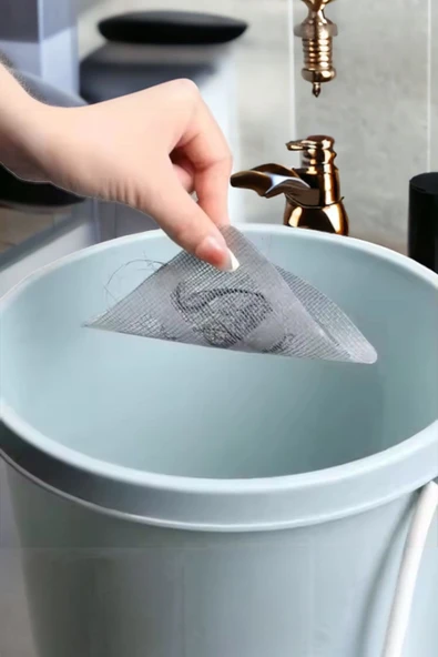 Akkoyunlu home Yapışkanlı Lavobo ve Banyo Süzgeci Lavobo Süzgeci, Lavobo Tıkacı - 5