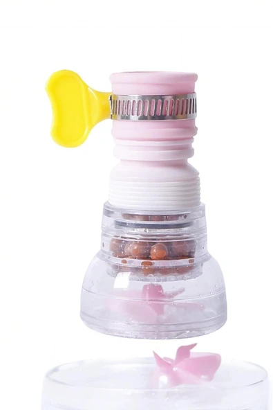 Sezka Life Filtreli Musluk Başlığı Sıçrama Önleyici 360 Başlık Mutfak,Lavabo Musluk Başlığı Filitre - 5