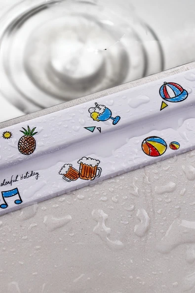 Akkoyunlu home Sızdırmaz Bant Banyo Küvet Mutfak Lavabo Su Sızdırmaz Bant Su Geçirmez Kenar Bandı - 5