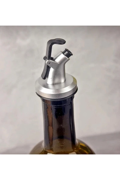 Akkoyunlu home Ahşap Stantlı 2'li 750 ml Zeytinyağı Sıvı Yağ Şişesi Yağdanlık Yağlık 750 ml - 3