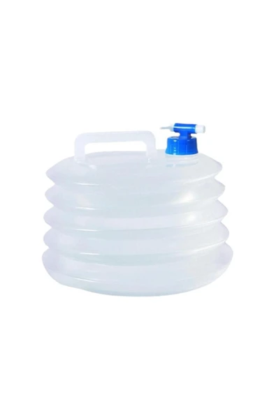 Akkoyunlu home Katlanır Musluklu Su Damacanası Piknik Damacanası Araç içi Taşınabilir Su Bidonu 5L - 5