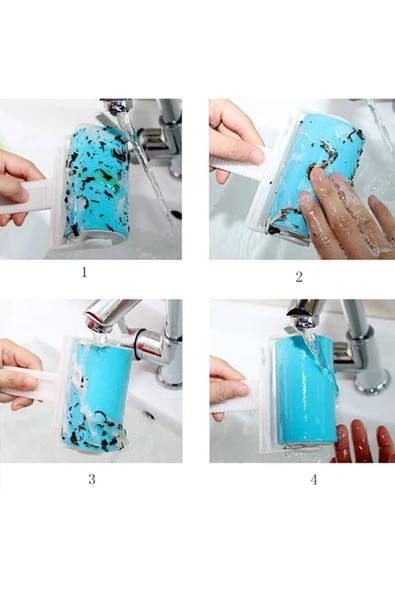 LEVA Yıkanabilir Pratik Tüy Ve Toz Toplama Rulosu Aparatı - 2