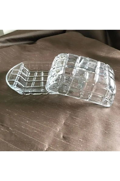 Akkoyunlu home Tereyağlık Cam Tereyağı Kabı - 2