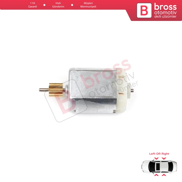Peugeot Citroen C3 C4 DS3 DS4 DS5 DS6 DS7 Toyota Proace İçin Kapı Kilit 12V Motor 8 Diş 50 mm