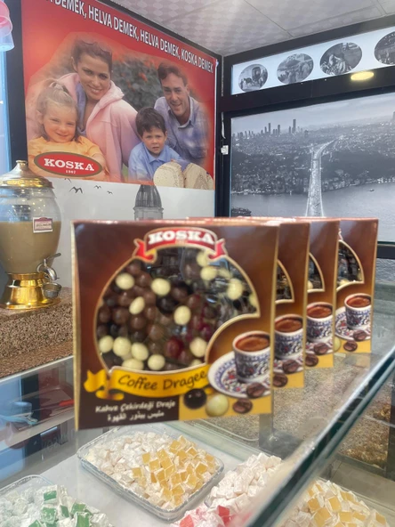 KOSKA KAHVE ÇEKİRDEĞİ DRAJE 220 GR  (1 ADET) - 2