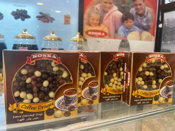 KOSKA KAHVE ÇEKİRDEĞİ DRAJE 220 GR  (1 ADET) - 3