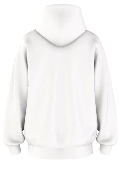 Oversize 'Püsay' Baskılı Kapşonlu Hoodie Sweatshirt - 2