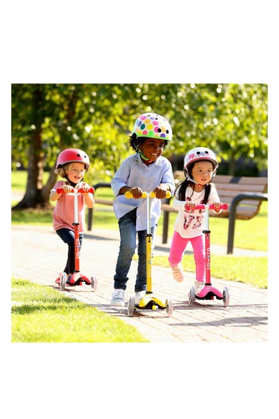 Micro Mini Deluxe 3 Tekerlekli Scooter Pembe  Pembe 2+ Yaş - 6