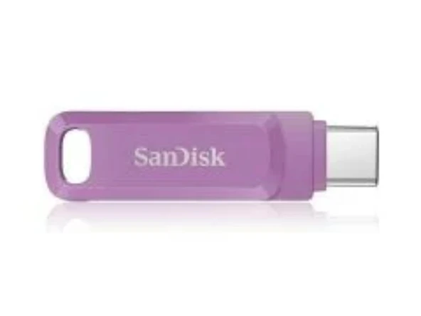 SanDisk Ultra Dual Drive Go 512GB SDDDC3-512G-G46L USB & Type-C Flash Bellek Lavanta - 4