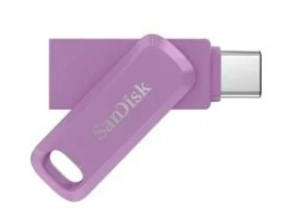 SanDisk Ultra Dual Drive Go 512GB SDDDC3-512G-G46L USB & Type-C Flash Bellek Lavanta