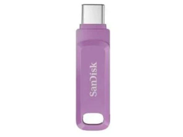 SanDisk Ultra Dual Drive Go 512GB SDDDC3-512G-G46L USB & Type-C Flash Bellek Lavanta - 5