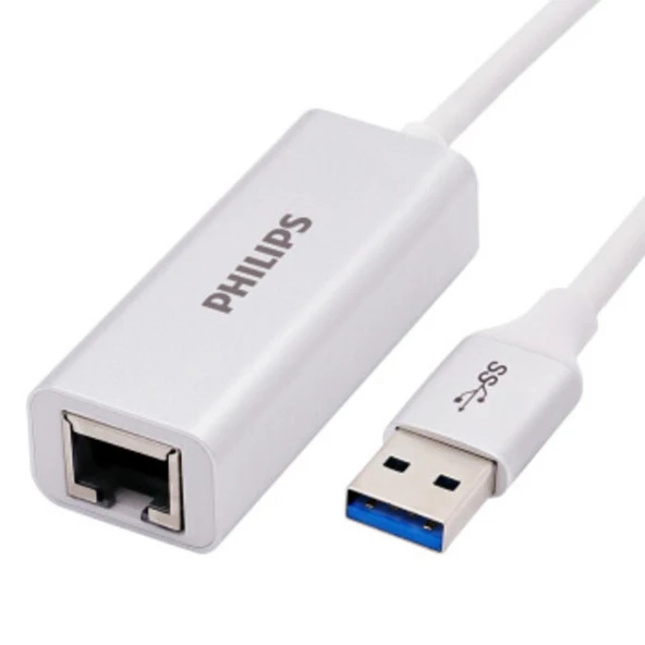 Philips Usb 3.0 To Rj45 Ethernet Çevirici Usb Çıkışını İnternet Girişine Dönüştürücü Aparat - 6