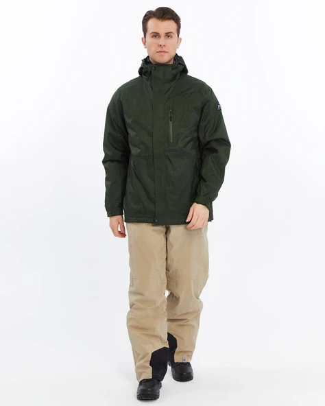 Mapamyumco 3in1 Erkek Mont-YEŞİL - Resim 3