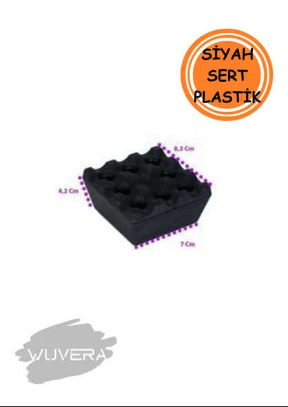 Wuvera Siyah Izgara Kül Tablası – Estetik ve Kullanışlı - 2