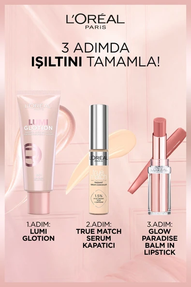 Glotion All-in-one Doğal Işıltı 902 - Light Glow 40 ml Highlighter, Likit Aydınlatıcı - 9
