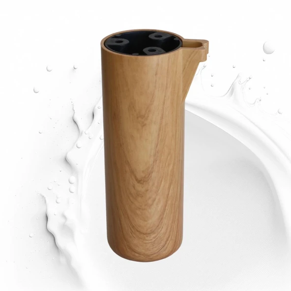 Mobilya Ayak Yükseltici Kanepe TV Ünitesi Koltuk Ayağı Baza Ayakları Açık Kübik Ceviz 18 cm 4 Adet - Resim 7