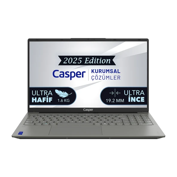 Casper Nirvana X700.1342-DF00R-G-F Intel Core i5-13420H 32GB RAM 1TB NVME SSD Windows 11 Pro Laptop