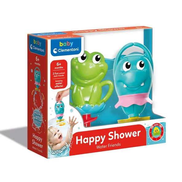 17444 Baby Clementoni - İlk Arkadaşlarım Banyo Oyuncağı +6 ay ürün görseli