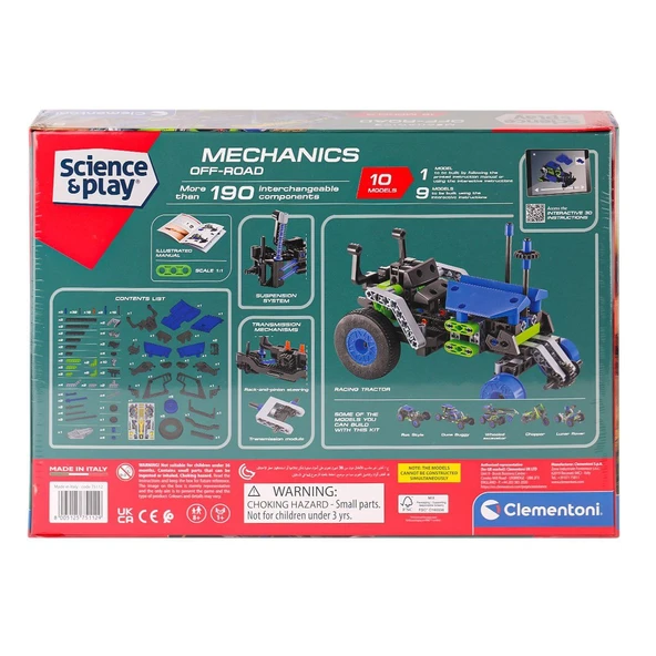 75112TR Mekanik Laboratuvarı - Arazi Aracı +8 yaş - 2