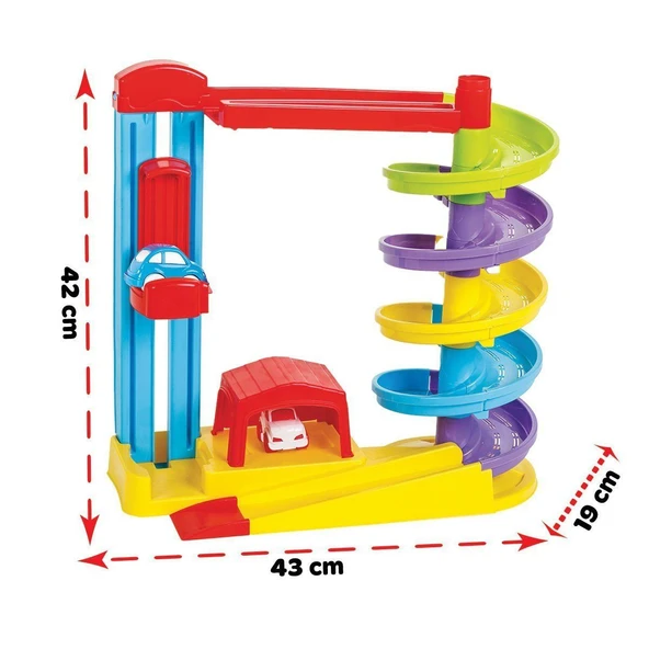 07 668 Asansörlü Yol Seti -Pilsan Oyuncak - 3