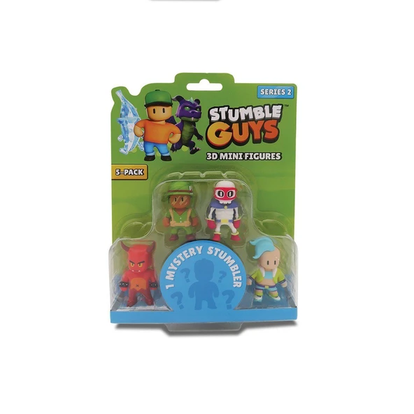 TUY14000 Stumble Guys 5li Mini Figür S2-SG-30006_5 - 2