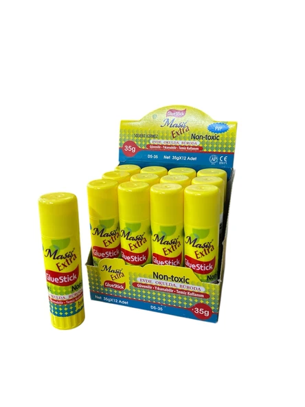 Masis Extra Glue Stick 35 Gr 12 Adet (1 Kutu )