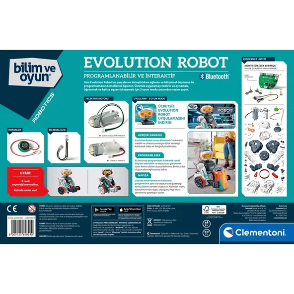 64829 Robotik Laboratuvarı - Evolution Robot +8 yaş - Resim 3