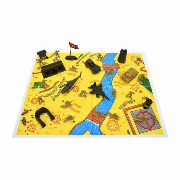 ERN-852 HEROES TOYS PVCLİ ASKER SETİ - 2