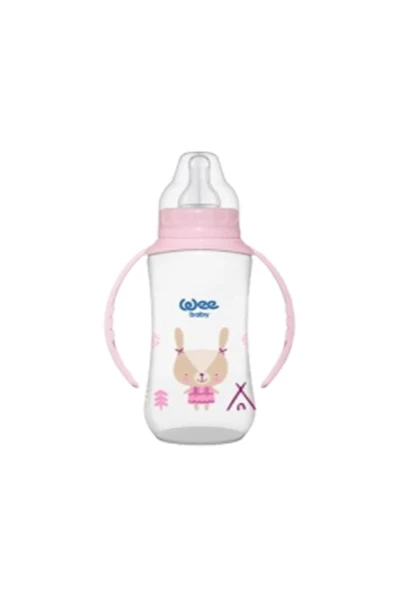 Wee Baby Kulplu Pp Biberon 270 ml 745 Pembe