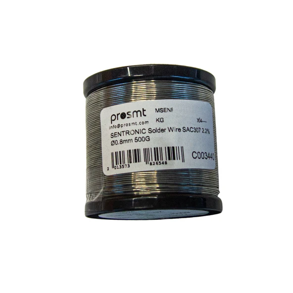 Senra Sentronic SAC 0307 Lehim Teli - 0.8mm, 500g, %2.2 Flux - 4