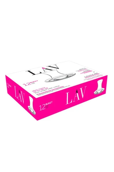 LAV Demet Çay Seti Takımı - 12 Prç. Çay Bardağı Tabağı Seti