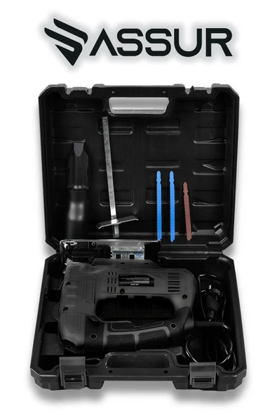 Assur 800 W Devir Ayarlı Dekupaj Testere Makinası - 4