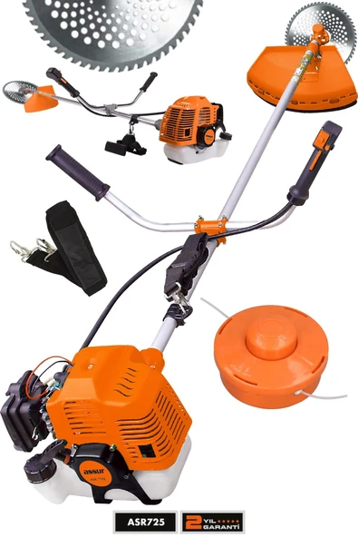 Assur 58 Cc 11000 Rpm Yan Tipi Benzinli Ot Çalı Çim Biçme Tırpanı
