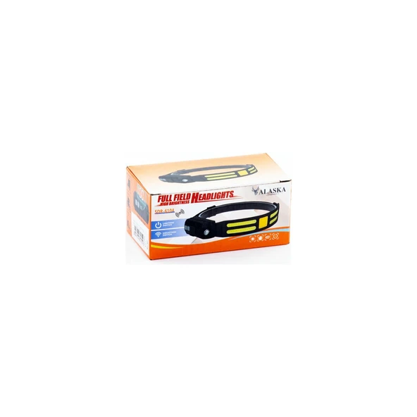 ALASKA KAFA FENERİ ŞARJLI KUTULU SDR-6104 6865 5593 - 2