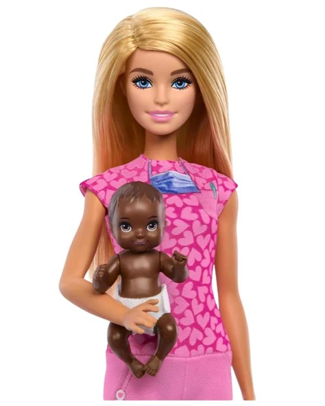 Barbie Kariyer Bebeği Bebek Doktoru JCR72 - 4