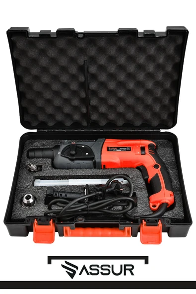 Assur 850W Darbeli Metal Şanzıman Kırıcı Delici Hilti Matkap - 3