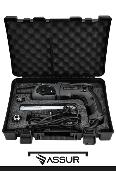 Assur 850W Darbeli Metal Şanzıman Kırıcı Delici Hilti Matkap - 2