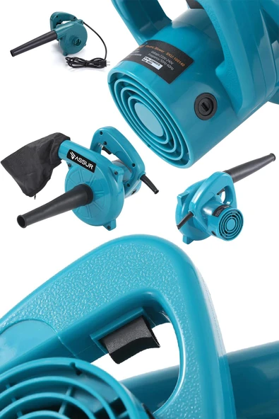 Assur 450 W 6 Kademe Devir Ayarlı Elektrikli Hava Üfleme Emme Körüğü - 2