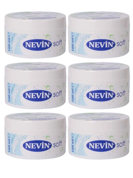 Nevin Soft Nemlendirici Bakım Kremi 100ml 6 Adet