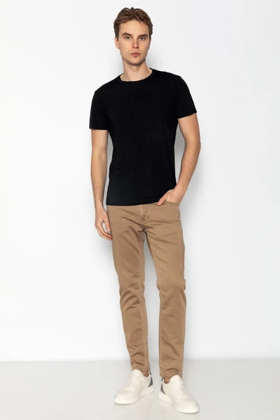 Erkek Bisiklet Yaka Extra Soft Regular Fit Kısa Kollu Tişört - 2