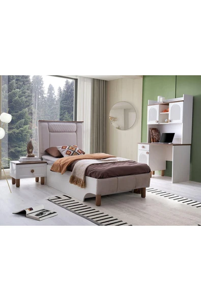 Ücretsiz Montaj %100 MDF-Aytaşı-Bohem Craft Çalışma Masası - 3